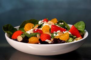 Strawberry Spinach Salad